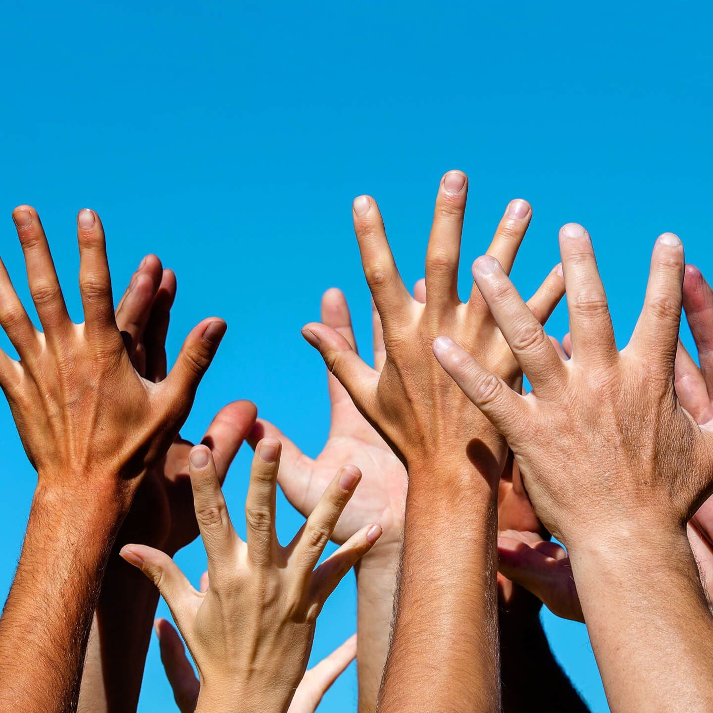 Raising Hands