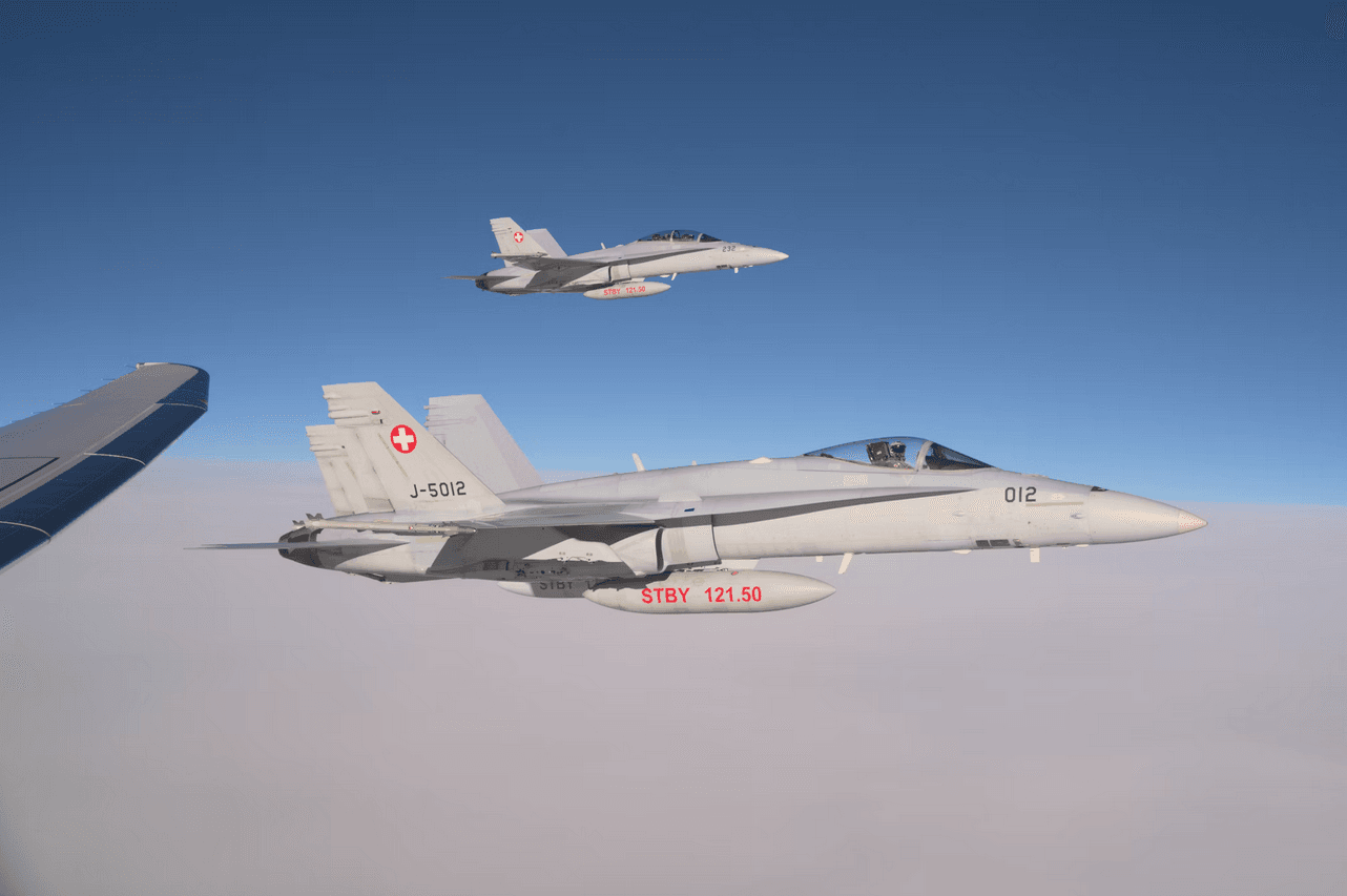 Two Jets in the Air