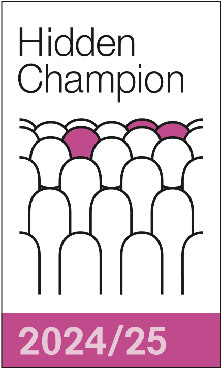 Hidden Champion 2024/25 award badge, alternate crop 2 | H&Z