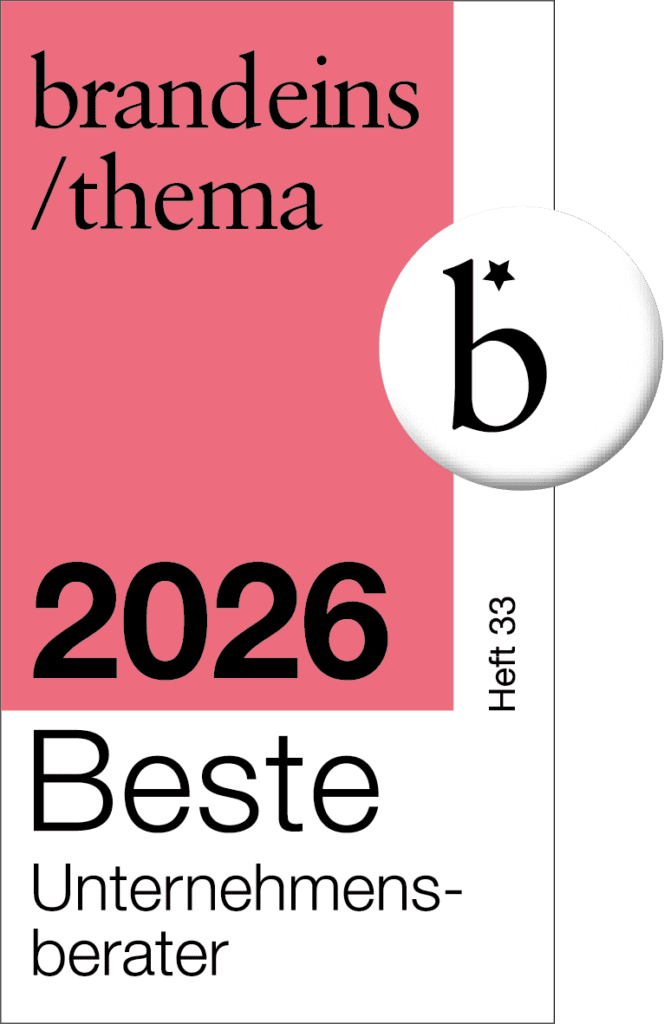 BrandEins Berater2026DE basic logo – client reference | H&Z