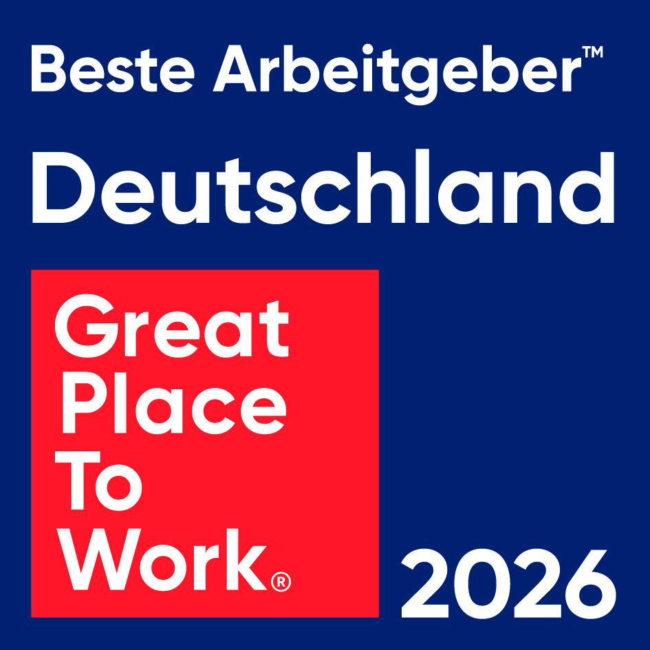 Great Place to Work 2026 – Best Employer Germany award badge | H&Z