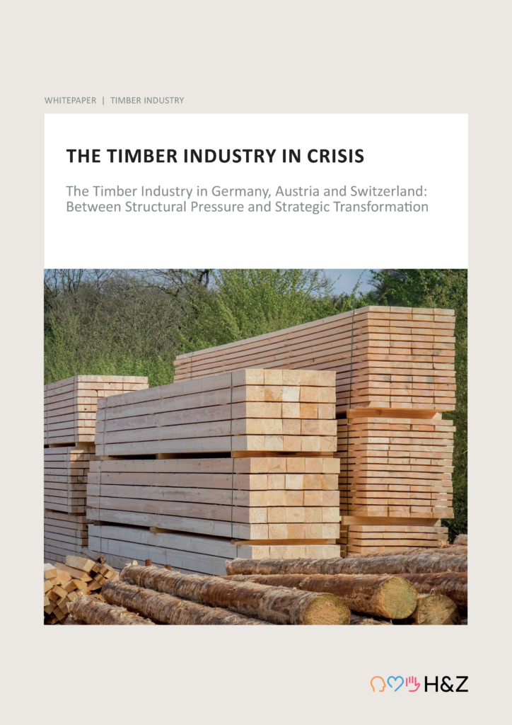 Cover of the whitepaper The Timber Industry in Crisis