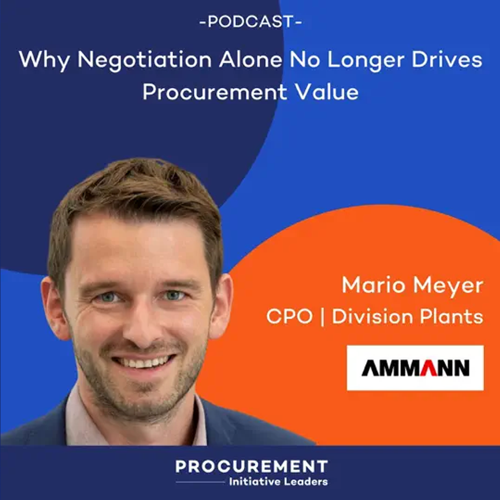 MARIO MEYER- CPO and Head of Global Quality for the Division Plants at Ammann Group