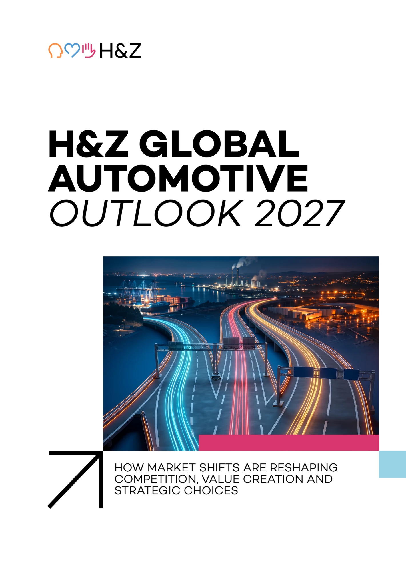 Cover of the H&Z Global Automotive Outlook 2027: How market shifts are reshaping competition, value creation and strategic choices